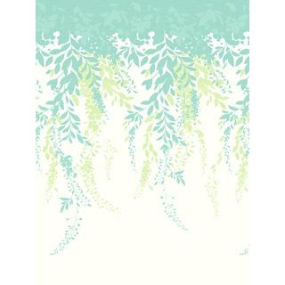 Printers Guild Productions by Seabrook Designs EC51804M Eco Chic II Sandpiper Floral Leaves Mural